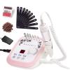 Makartt Nail Drill Professional 35000RPM Electric Nail File Machine, Genesie Nail Efile Bundle with Nail File 100 180 Grit Emery Boards for Nails 10pcs Nail Files Professional Washable Doubled Sides view 1
