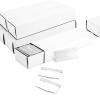 FOSHIO 600PCS Stainless Steel Single Edge Razor Blades, Individually Wrapped Blades for Razor Blade Scraper, Removing Labels, Stickers, Decals, Gasket, Cleaning Glass Stove Top, Window view 1