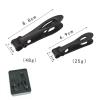 Nail Clippers Set for Men for Women Toenail Clippers Toe Nail Clippers for Thick Nails for Cats Dogs Portable Elderly Stainless Steel Large Big Opening (8.8X1.6cm,Black) view 2