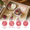 Mothers Day & Birthday Basket for Mom Luxury Gift Box with Candle, Ready to Gift Floral Keepsake, Thoughtful Mom Present from Daughter or Son view 4