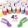 Ultra Fine Glitter 45 Colors Set, Holographic Glitter Powder for Tumblers, Arts and Craft Glitter, Iridescent Glitter for Epoxy Resin, Cosmetic Glitter for Body Nail Face Hair Eyeshadow Makeup view 2