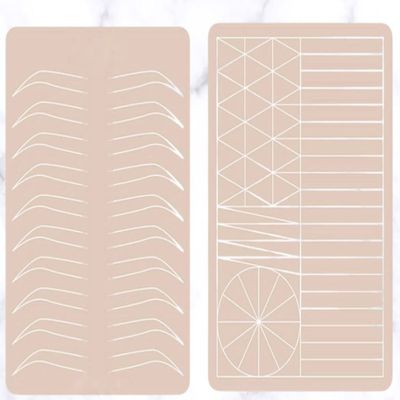 Thick 2-sided Practice Silicone Skin for Microblading, Shading, and Nano