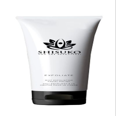 Shisuko Exfoliating Face Polish - Renewed Glow 2in1 gentle cleanser derived from Sugar. Smooths and Brightens without drying. Rapid results, using 2-3 X a week, can last up to 3 Mo - 3.38 oz