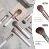 Makeup Brushes Premium Synthetic Foundation Powder Concealers Eye Shadows Makeup 18 Pcs Brush Set with Hard EVA White Case view 3