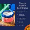 Spenser & Jensen Hydrating Mango & Papaya Body Butter - Gentle On All Skin Types - Moisturizing Body Lotion for Women & Men - Paraben Free - 8 Oz (Pack of 2) view 3