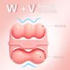 Deashun 2 in 1 Ice Roller for Face Eye, Face Massager Roller for Eye Puffiness, Reduces Wrinkles, Relief Migraine and Minor Injury, Cold Facial Skin Care Tools Ice Roller (Pink) view 3