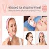 Deashun 2 in 1 Ice Roller for Face Eye, Face Massager Roller for Eye Puffiness, Reduces Wrinkles, Relief Migraine and Minor Injury, Cold Facial Skin Care Tools Ice Roller (Pink) view 4