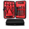 7/10/12/18/19Pcs/Set Manicure Set Pedicure Nail Tools Kit Stainless Steel Nail Cutter Scissor Clippers Professional Manicure Set,HS,18Pcs view 1