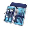 7/10/12/18/19Pcs/Set Manicure Set Pedicure Nail Tools Kit Stainless Steel Nail Cutter Scissor Clippers Professional Manicure Set,LS,10Pcs view 1