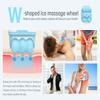 Deashun 2 in 1 Ice Roller for Face Eye, Face Massager Roller for Eye Puffiness, Reduces Wrinkles, Relief Migraine and Minor Injury, Cold Facial Skin Care Tools Ice Roller view 2