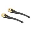 Jeanoko Eye Cream Massage Tool, Stylish Metal 2pcs Skin Lifting Eye Cream Spatula for Women for Home for Beauty Salon Gift view 3