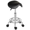 Ergonomic Saddle Stool Chair,Adjustable Height Swivel Saddle Chair-Adjustable Stool with Wheels,Hydraulic Heavy-Duty Saddle Stool Rolling Chair for Clinic Dentist Spa Massage Salons Studio view 1