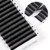 Arison Lashes 5D W Shape Eyelash Extension Natural Soft Volume Premade Fans Faux Mink Matte Black Cluster 12 rows(5DW-0.07-D-10mm) view 3