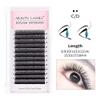 Arison Lashes 5D W Shape Eyelash Extension Natural Soft Volume Premade Fans Faux Mink Matte Black Cluster 12 rows(5DW-0.07-D-10mm) view 4