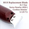 T-Wide Trimmer Blades Replacement Compatible with Wahl 5 Star Series Detailer (8081) Cordless Detailer LI (8171) T Blade Replacement view 4