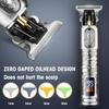 RESUXI Hair Clippers for Men & Electric Razor Shavers Set,Cordless Hair/Beard Trimmers Grooming Kit,Hair Liners Clippers for Hair Cutting Barbers Supplies,LCD Display 2 Foil Head view 4
