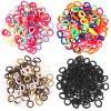 400Pcs Baby Hair Ties, 2cm Multicolor Toddler Hair Ties for Girls Cotton Soft Seamless Ponytail Holders Stocking Stuffers for Kids view 1
