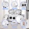 WAOYPGZ Waxing Kit Portable Wax Warmer Machine (double pots) view 2
