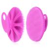 INNERNEED Food-Grade Soft Silicone Body Cleansing Brush Shower Scrubber, Gentle Exfoliating and Massage for All Kinds of Skin (Purple) view 1