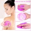 INNERNEED Food-Grade Soft Silicone Body Cleansing Brush Shower Scrubber, Gentle Exfoliating and Massage for All Kinds of Skin (Purple) view 4