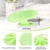 INNERNEED Food-Grade Soft Silicone Body Cleansing Brush Shower Scrubber, Gentle Exfoliating and Massage for All Kinds of Skin (Green) view 2