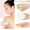 INNERNEED Food-Grade Soft Silicone Body Cleansing Brush Shower Scrubber, Gentle Exfoliating and Massage for All Kinds of Skin (Green) view 4