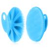 INNERNEED Food-Grade Soft Silicone Body Cleansing Brush Shower Scrubber, Gentle Exfoliating and Massage for All Kinds of Skin (Blue) view 1