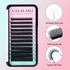 VAVALASH W-shaped Eyelash Extension 4D Premade Fans 0.07 D Curl Volume Lash Extensions Easy Fanning Lashes Matte Black Volume Premade W Lashes(W Shaped-4D-0.07-D-8-15mm view 2