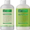 Tea Tree Shampoo and Conditoner with Scrubbers - Soft Silicone Scalp Massager and Scalp Exfoliators Made with Recycled Wheat Straw 2 Pack plus Sulfate Free Tea Tree Oil Shampoo and Conditioner 8oz view 4