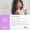 Spa Sciences - LEXI - Painless Permanent IPL Hair Removal System - FDA Cleared with 999,999 flashes, Auto Flash, and Skin Sensor view 3