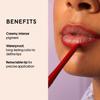 Winky Lux Dirty Love Demi Matte Lip Liner Pencil - Vibrant Red Lipliner, Waterproof Long Lasting Formula, Creamy Retractable Tip For Precision & Nourishment, Matte Finish view 3