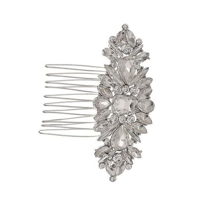 Mikinona Clip Comb Tuck Comb Crystal Headpiece Stylish Retro Hair Accessory for Women
