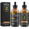 Beard Oil,120ml/4.25fl.oz Oil Promote Large Volume Beard Growth,Leave in Conditioner Beard Care Natural Sweet Orange Scent Mustaches Growth Soften Strength,Gifts for Men Him Dad view 1
