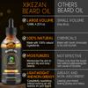 Beard Oil,120ml/4.25fl.oz Oil Promote Large Volume Beard Growth,Leave in Conditioner Beard Care Natural Sweet Orange Scent Mustaches Growth Soften Strength,Gifts for Men Him Dad view 2