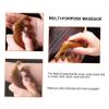 Healifty 2pcs Natural Wood Wide Tooth Comb for Scalp Massage Sandalwood Hair Comb for Gentle Hair Care and Oil Balance for view 4