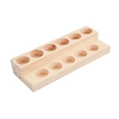 minkissy Display Shelf Organizer Bottle Holder and Storage Rack for Oils Compact Design for Use and Lightweight