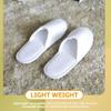 Vaguelly Womens Slippers 12 Pairs Disposable Slippers Set, Hotel Disposable Non- Spa Guest with Waffle Pattern, Unisex Home for Women Men, 270 mm Mens view 4