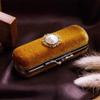 Alipis Lipstick Case Makeup Bag Lipstick Holder Storage Box Mirror Organizer Essential Oil Roller view 4
