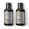 MANSCAPED UltraPremium Beard Shampoo, Hydrating Cleanser with Eucalyptus, Rosemary, Lavender Essential Oils, Moisturizing Beard Wash for Hair and Skin (4 oz), 2-Pack view 1