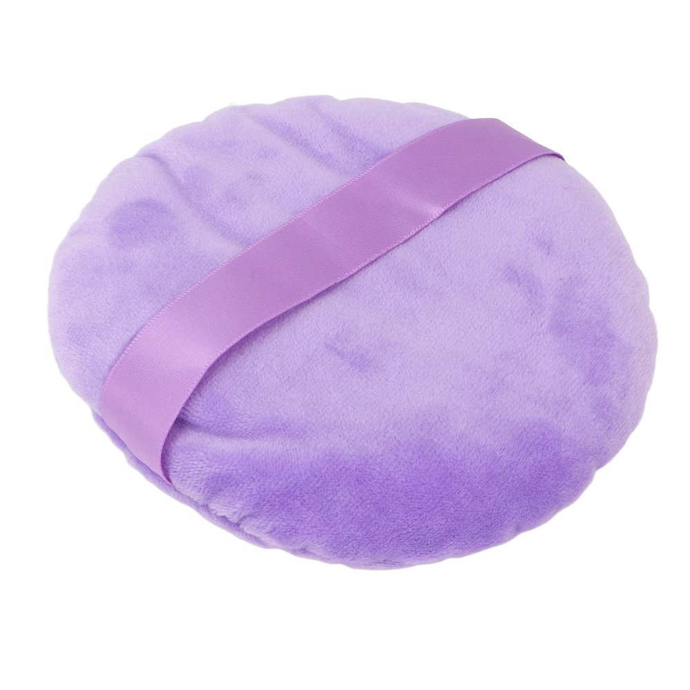 Ultra Large Powder Puff, Wet Dry Use Washable Soft Apply Evenly Makeup Powder Puffs for Daily Makeup(Purple)