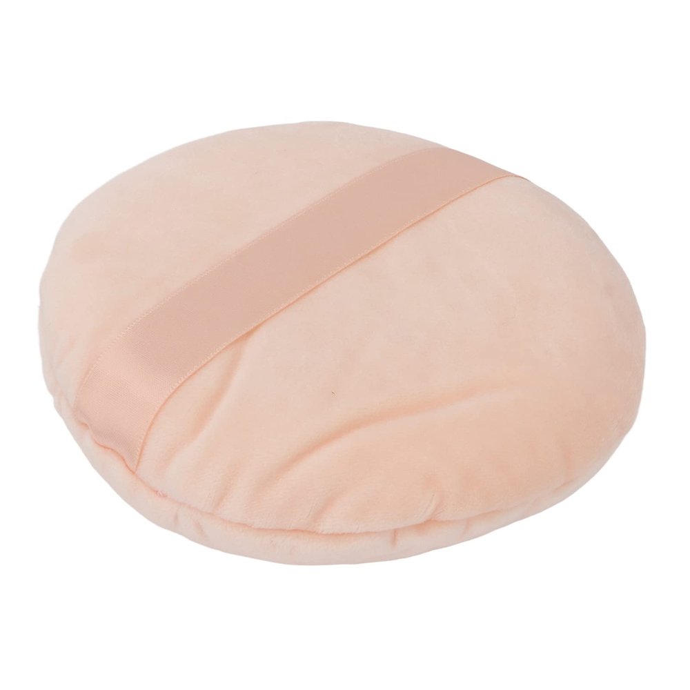 Ultra Large Powder Puff, Wet Dry Use Washable Soft Apply Evenly Makeup Powder Puffs for Daily Makeup(Skin color)