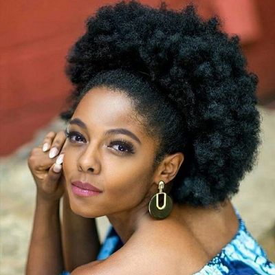 Mybobwig Big Afro Puff Drawstring Ponytail Extensions for Black Women 4b 4c Afro Kinky Curly Hair Bun Ponytail Wigs
