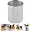 Tofficu Makeup Brush Organizer and Desktop Pen Holder Capacity Storage Cup for Office and Vanity Use for Makeup Brushes Pens and Nail Art Tools Scandinavian Design view 4