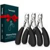 Swissker by Swissklip Toenail Clippers I Heavy Duty Toe Nail Clippers I Toenail Clippers for Thick Nails I Toenail Scissors I Heavy Duty Nail Clippers for Thick Nail (Pack of 3) view 1