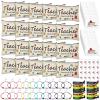 Amylove 20 Sets Christmas Teacher Gifts Bulk, Teacher Makeup Bags, Bracelets, Hair Ties, Cards, Keychains Xmas Stocking Stuffers Valentine's Day Appreciation Gifts view 1