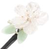 Lurrose Fashion Rhinestone Hair Bun Maker Elegant Butterfly Knot Hair Accessory for Effortless Updos Lightweight Tool for Daily Styles Events and Travel view 4