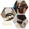 4pcs Meatball Hair Iron Thick Hair Ties Hair Scrunchies Hair Accessories for Women Pearl Hair Bands Ponytail Holders Hair Cuffs Pearl Hair Ties Girl Hair Accessories Hair Ropes view 4