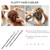 Lurrose 3pcs Rhinestone Hair Bun Maker Hair Accessories Compact Easy to Use for Women Girls Create Beautiful in Seconds view 4