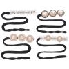 Lurrose 4pcs Hair Bun Maker Hair Styling Tool for Effortless Updos for Women Girls for Daily Wear Parties and Yoga view 1