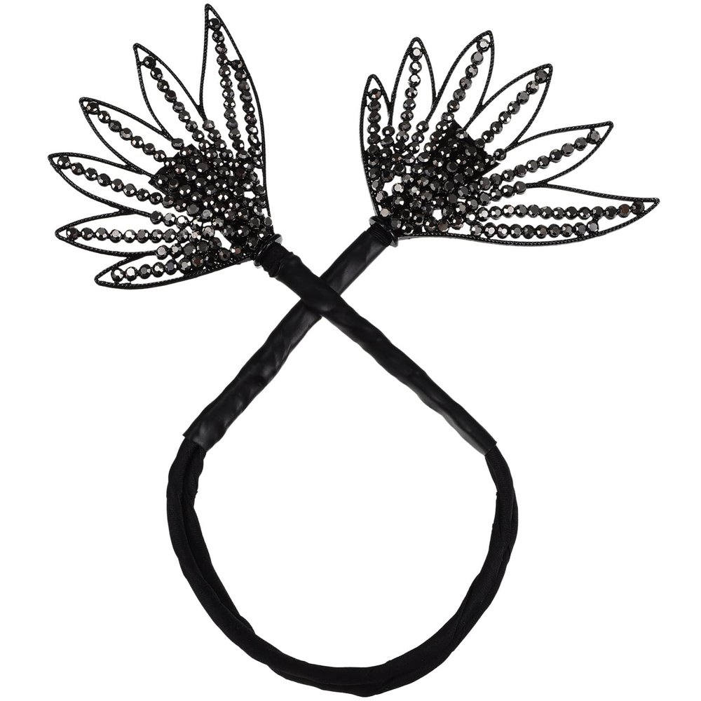Lurrose Hair Bun Maker Tool for Effortless Updos Reusable Headband Unique Design for Stylish Hair Buns for Women and Girls Everyday Use and Special Occasions Leaf